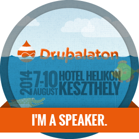 Drupalaton 2014 - I am a speaker